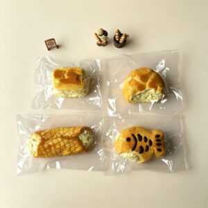 🍞 Handmade Kawaii Cream Bread Squishy Food-Grade Silicone Super Soft Slow Rising Stress Relief Toy