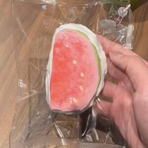 Handmade Guava Yogurt Squishy Gift Food-Grade Silicone Extra Thick Water & Mud Feel Student Party St