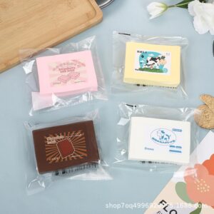 Handmade Hachimi Milk Brick Squishy 🥛 Slow Rising & Super Soft "Wet" Feel with Click Sounds Cute Si