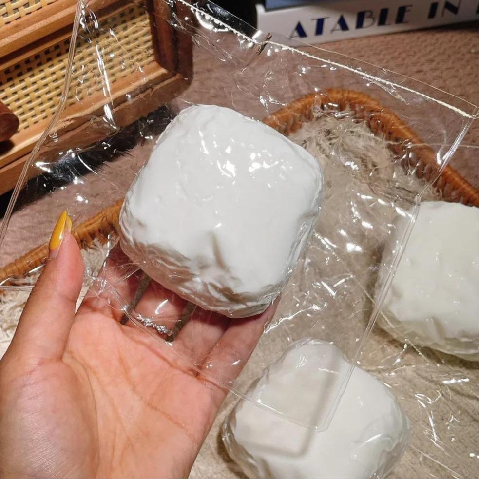 Handmade Cream Puff Stress Relief Squishy | Food-Grade Silicone | Slow Rebound (Small Size 1 Piece S - Image 2