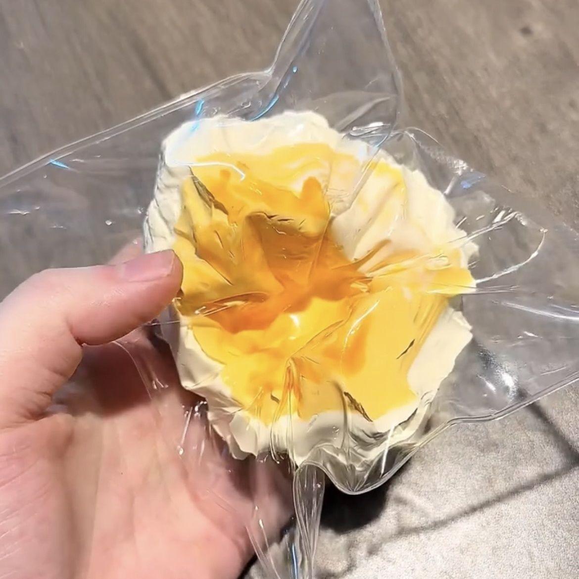 Handmade Pineapple Yogurt Squishy Gift Food-Grade Silicone Water Cream Texture Creative Stress Relie - Image 2