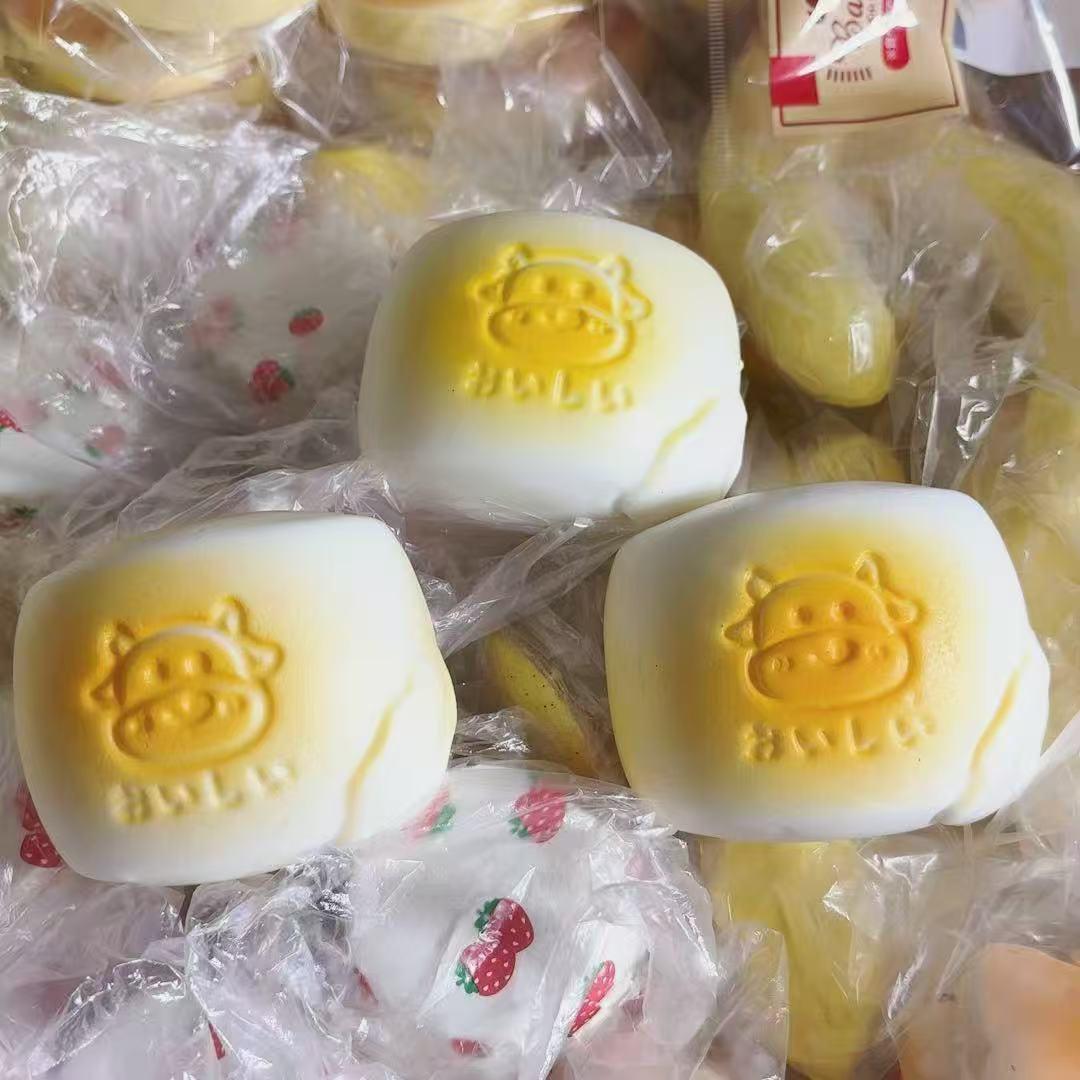 Handmade Super Soft Milk Sandwich Squishy | Slow Rebound Stress Relief | Food Simulation Pinch Toy | - Image 3