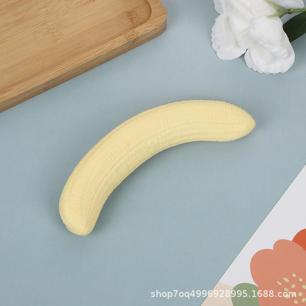 Handmade Hachimi Banana Squishy Super Soft and Wet Touch Slow Rebound Toy Realistic Food Simulation - Image 3