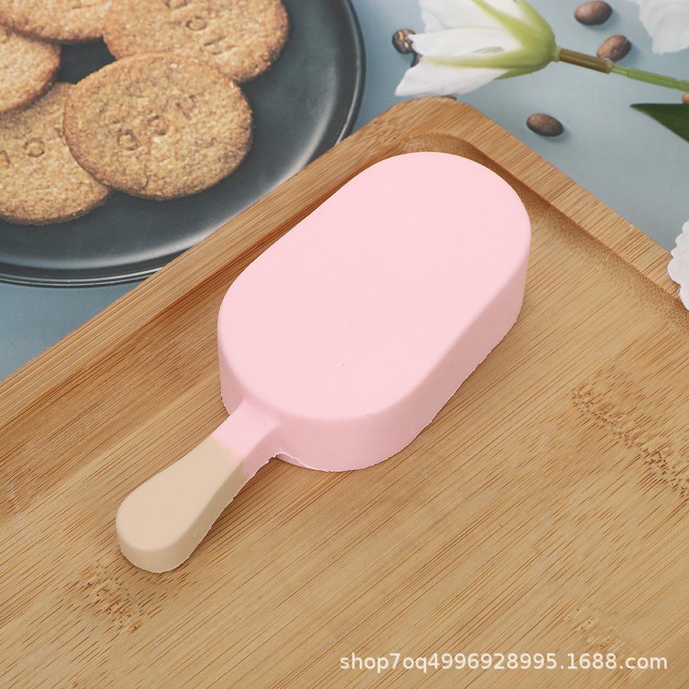 Handmade Hachimi Ice Cream Squishy Slow Rising Super Wet & Soft Feel Student Desk Stress Relief Toy - Image 3