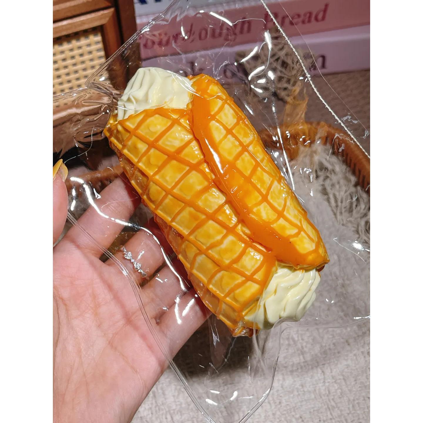 Kawaii Crispy Cream Roll Squishy Toy - Image 4