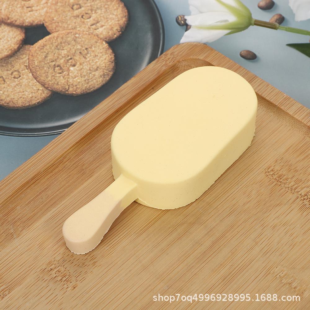 Handmade Hachimi Ice Cream Squishy Slow Rising Super Wet & Soft Feel Student Desk Stress Relief Toy - Image 4