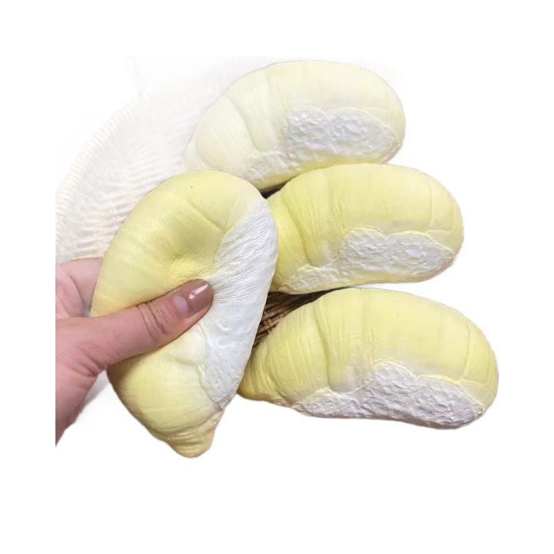 Handmade Thick Milk Toast Squishy | Large Slow Rebound Food Toy | Wet & Sticky Clay Texture | Click - Image 5