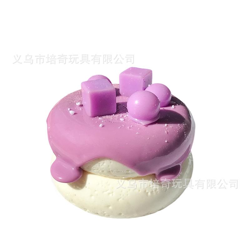 Handmade Strawberry Souffle Cake Squishy Cute Slow Rebound Food Simulation Toy Super Soft Q Bouncy S - Image 5