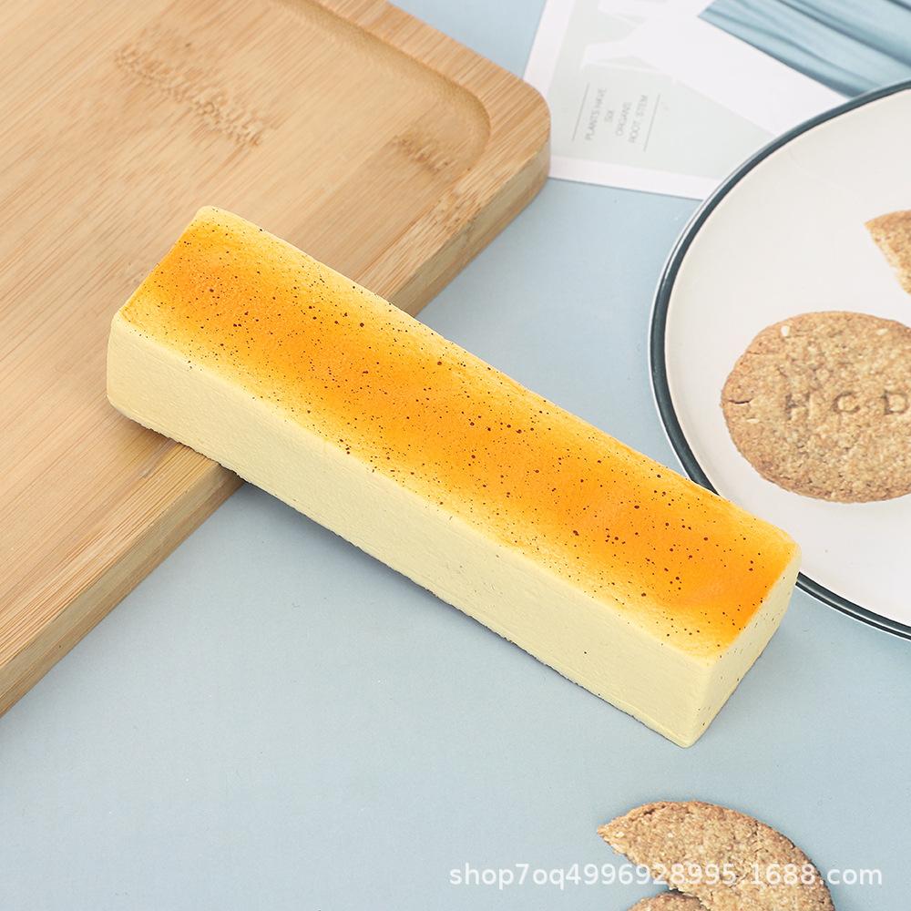 Handmade Hachimi Cheese Bar Squishy 🧀 Super Soft "Wet" Feel with Expressive Faces & Click Sounds Cu - Image 6