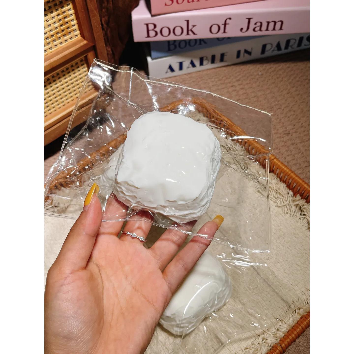 Handmade Cream Puff Stress Relief Squishy | Food-Grade Silicone | Slow Rebound (Small Size 1 Piece S - Image 9