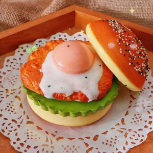 Take-Apart Burger Slow-Rise Squishy Toy