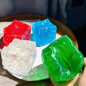 High-Clarity Moldable Vaseline Cheese Squishy