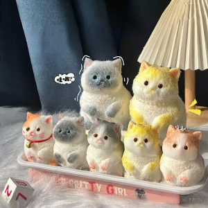 Realistic Fat Cat Slow-Rise Squishy Doll