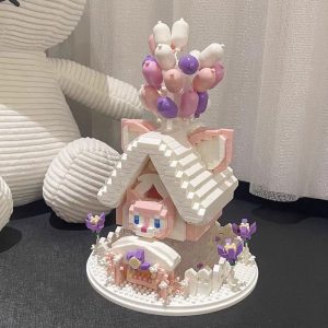 Animal Balloon House Micro-Block Set